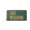 LOVE MOSCHINO THE BOLD LOVE HAMMERED ZIP AROUND JC5692PP0NKD